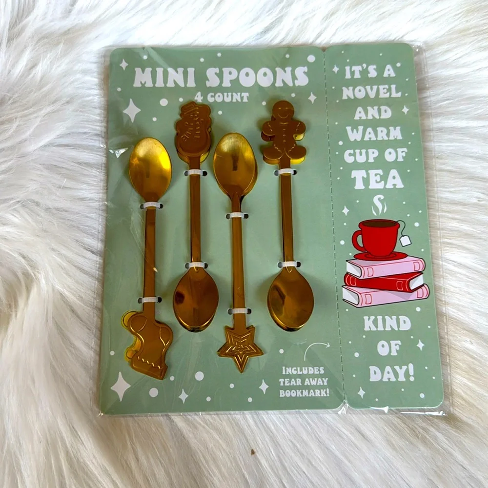 New Target Bullseye Playground Christmas Mini Spoons